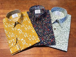 Skræddersyet skjorte | Tailor | Skjorte | Liberty | Thomas Mason | Poplin | Stofbutik